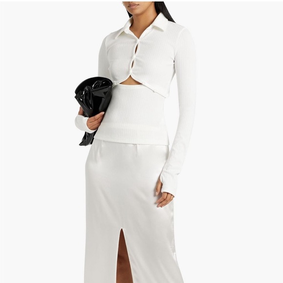 Helmut Lang Cutout Top Size S NWT Women’s - Picture 2 of 4